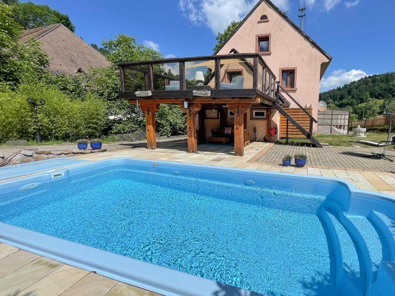 Ferienhaus Kappel Mit Pool Freiburg im Breisgau Exteriér fotografie